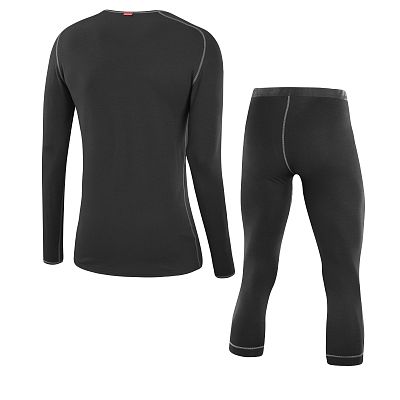 Превью Термобелье Комплект термобелья LOEFFLER Transtex Warm 3/4 M Black